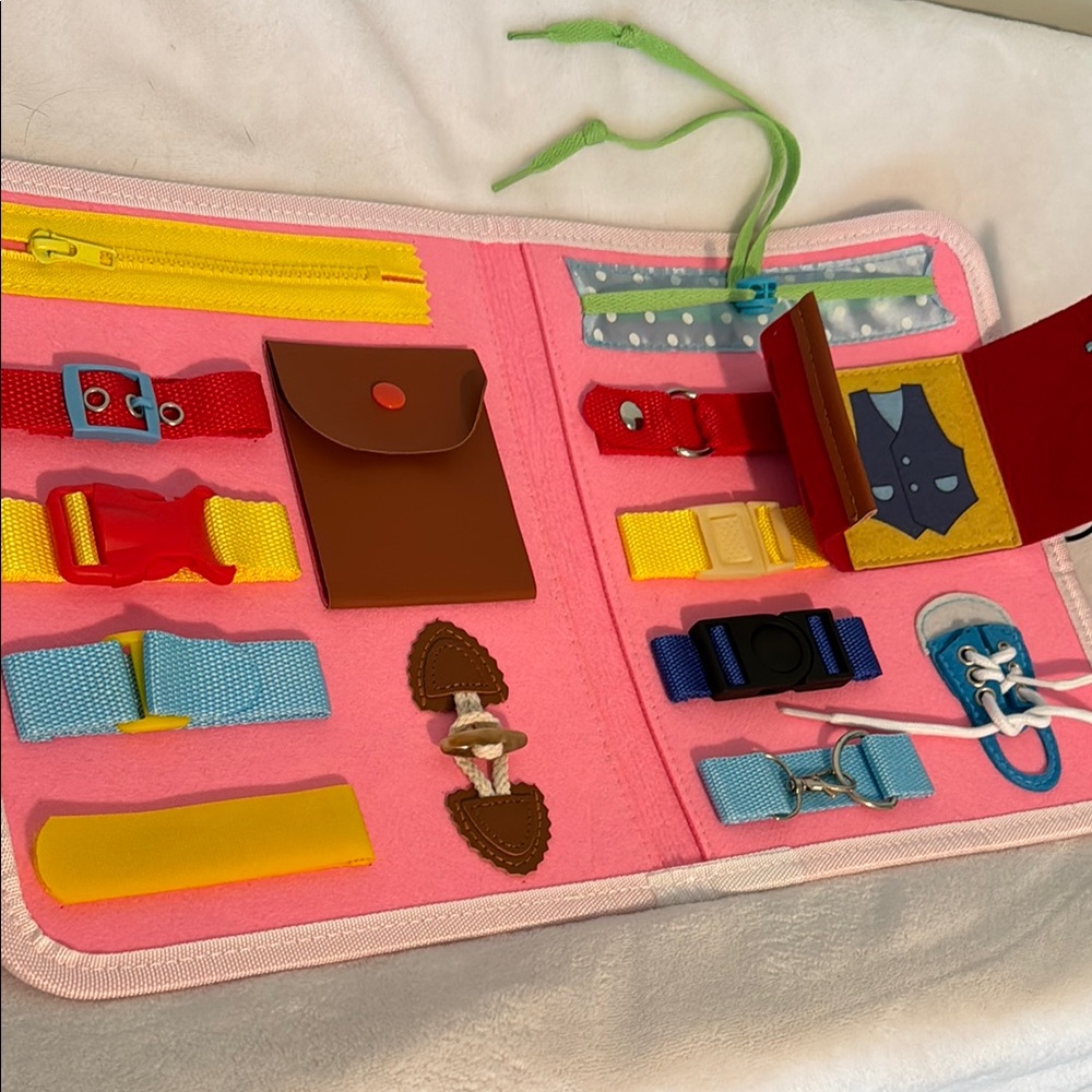 Colorful Kids Activity Board